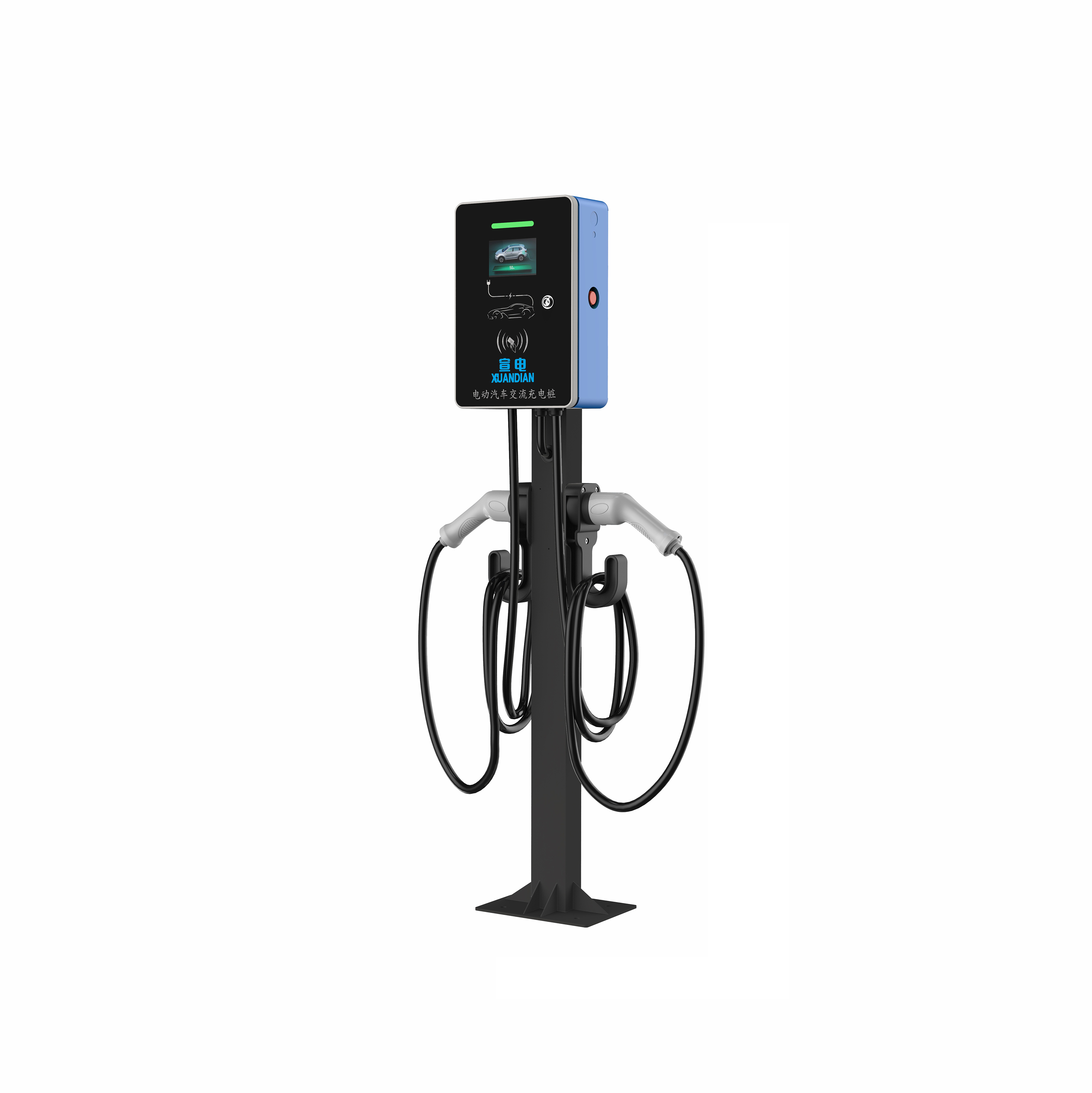 7KW/14KW双端口交流充电桩