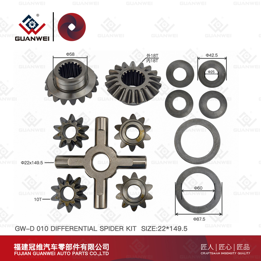 differential gear kit Kit Reparo Caixa Diferencial size:26X168 For mitsubishi PS-120 Differential Planetary Set