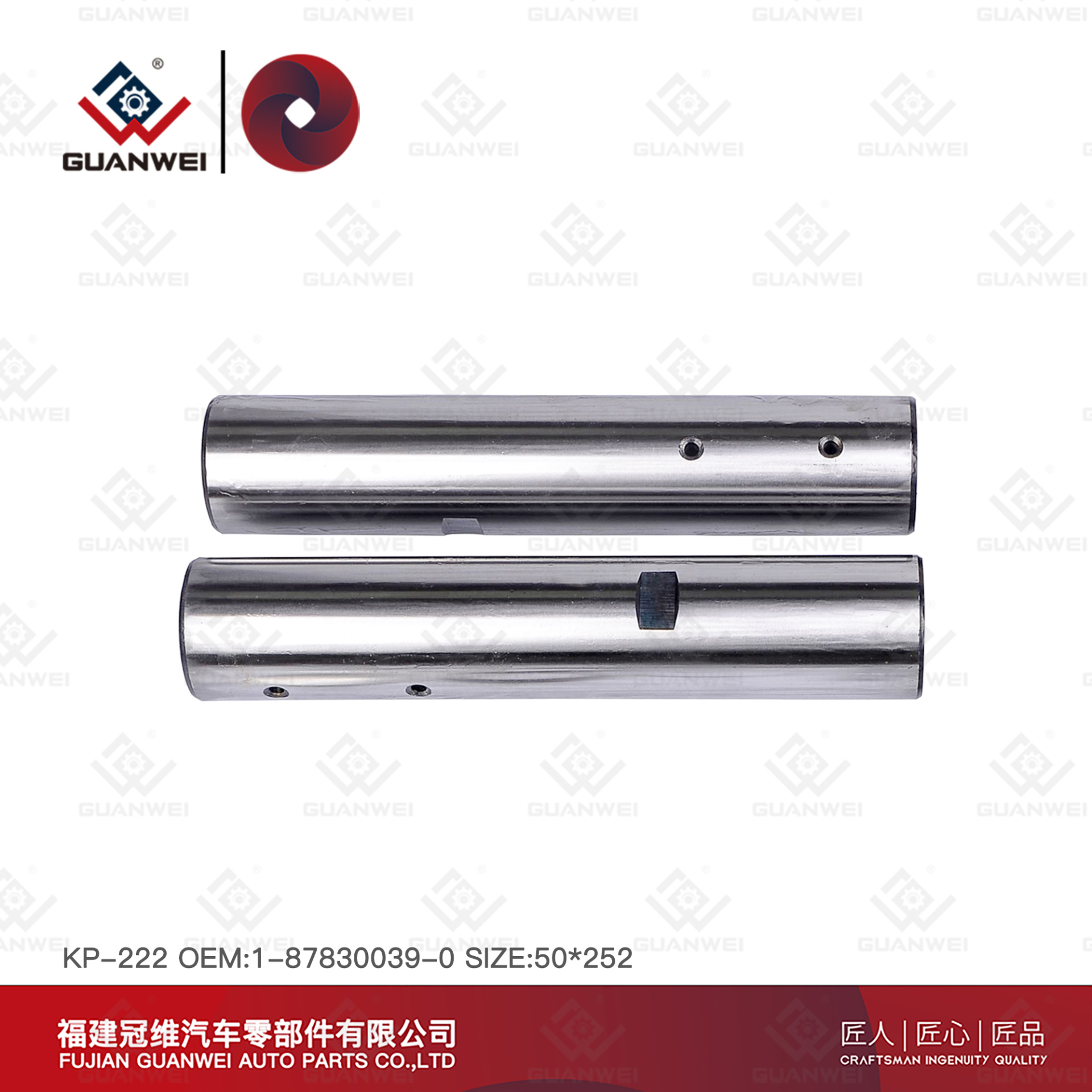 King Pin Kit KP-222 OEM 1-87830039-0 Tamaño: 50X252 para Isuzu