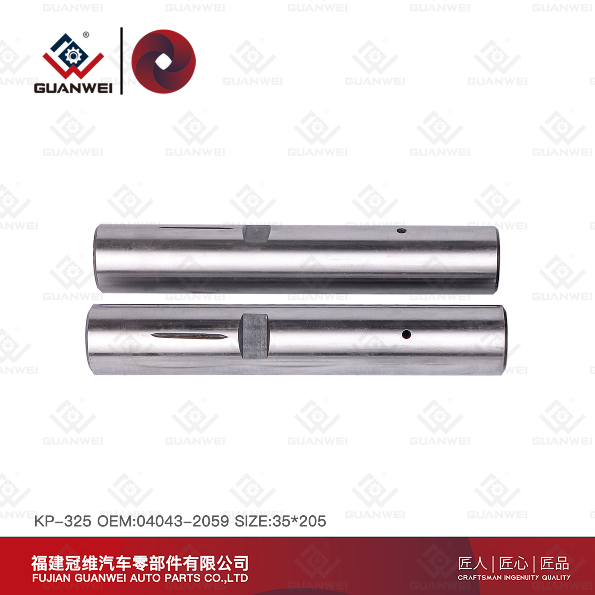 Kit de reconstrucción King Pin KP-325 OEM: 04043-2059 para Hino