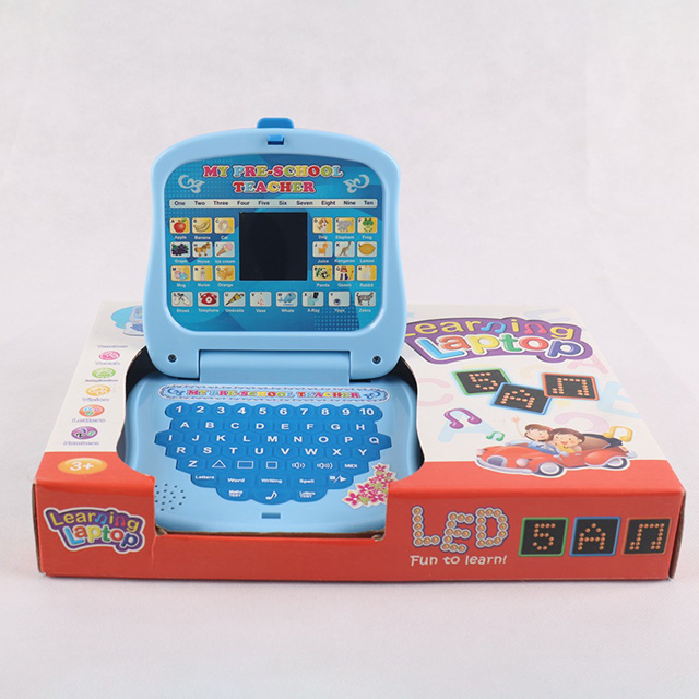 Learning Laptop Toys with Alphabets, Words, Music