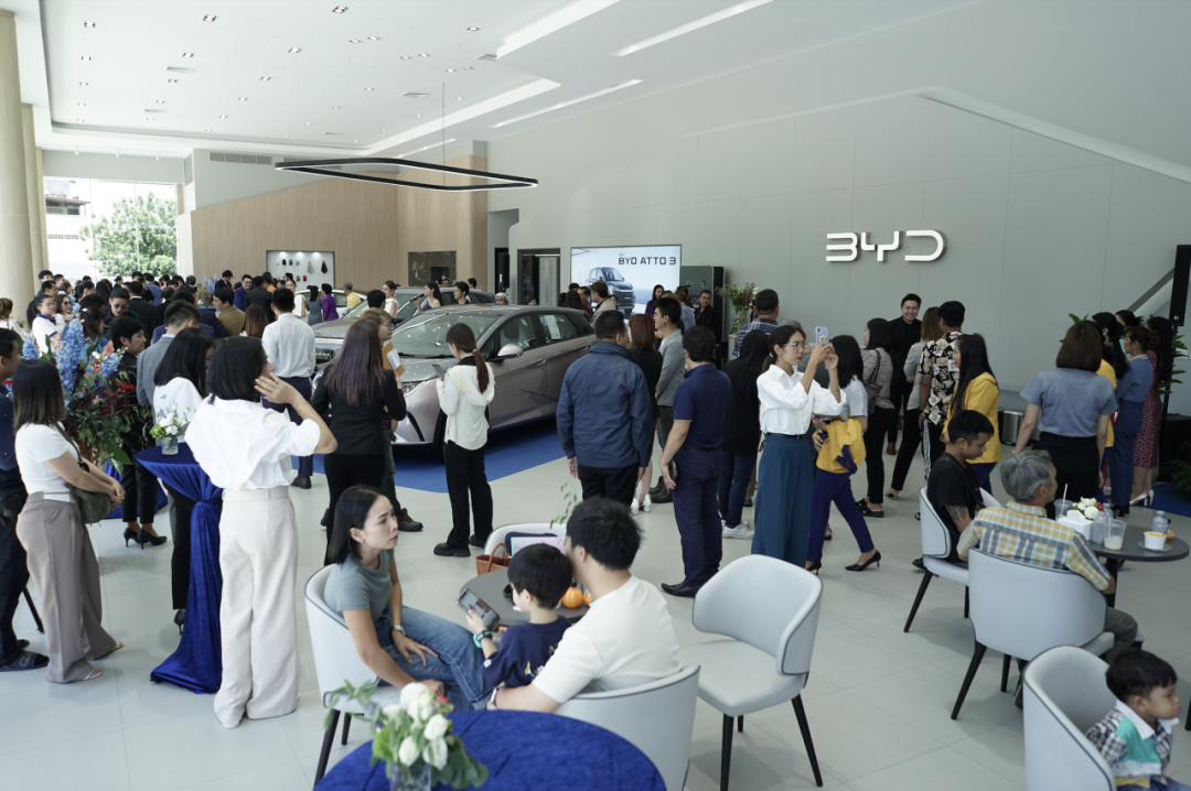 Grand Opening of BYD's 108th Store in Thailand and 300th Store in Asia Pacific