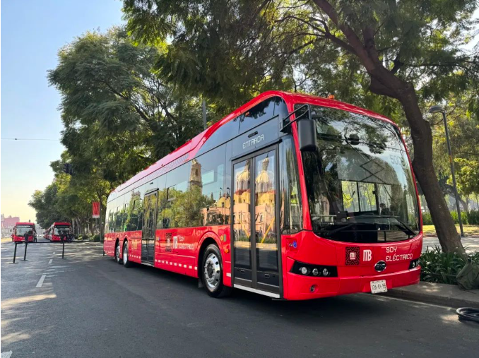 BYD Delivers First Batch of All-Electric Buses to Mexico, Driving the Electrification Transformation of Public Transportation
