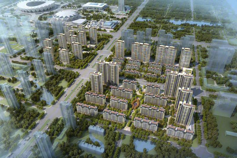 Lanzhou China Resources Land Future City Project Lanzhou China Resources Land Future City Project