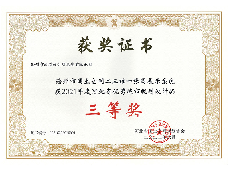 2021年度单位获奖