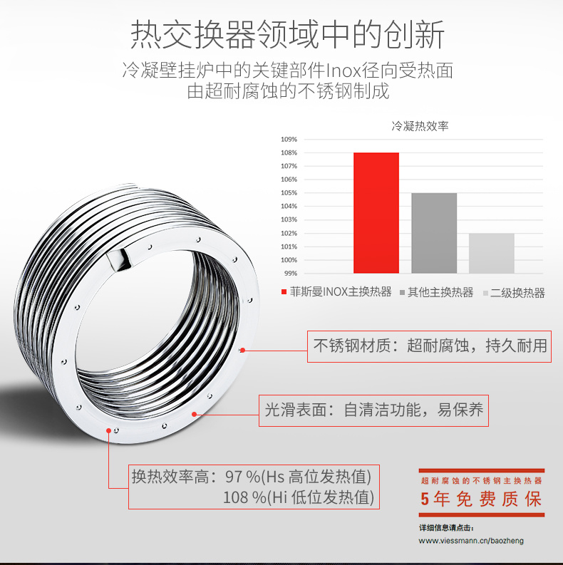 菲斯曼（Viessmann）冷凝采暖壁掛爐B1JE兩用爐（采暖+生活用水）
