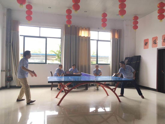 宏晨公司举办第二届职工乒乓球比赛
