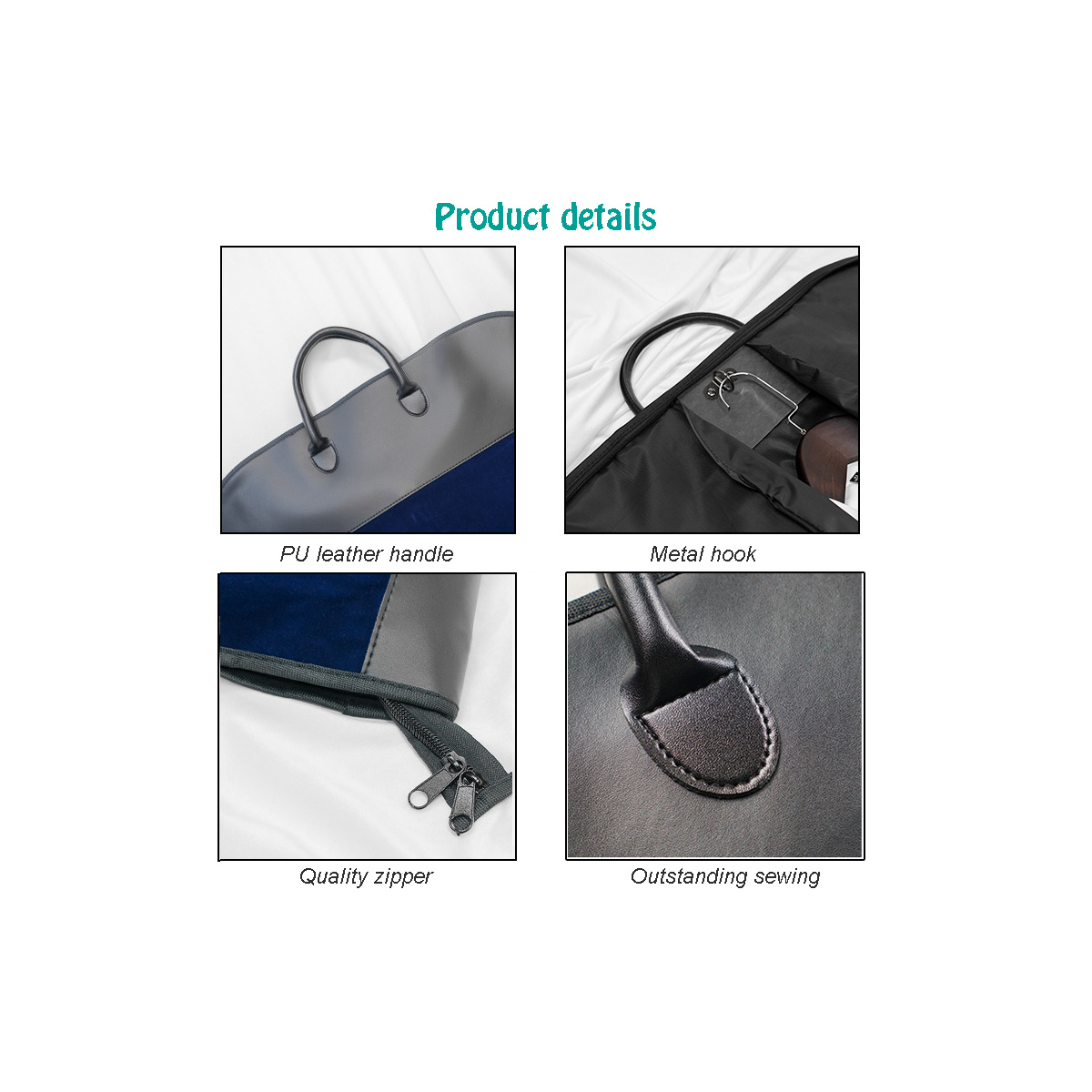 Oxford Cloth Travel Suit Bag