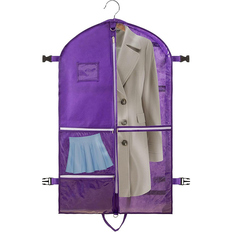 Custom Non-Woven Kids Clothing Dust Cover Multi-Functional Garment Bag Travel Storage Suit Cover