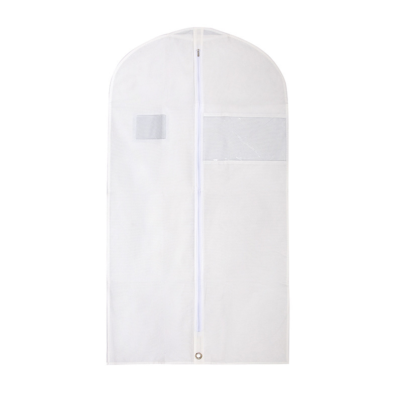 Non-woven Garment Dust Cover with Transparent Window for Suits
