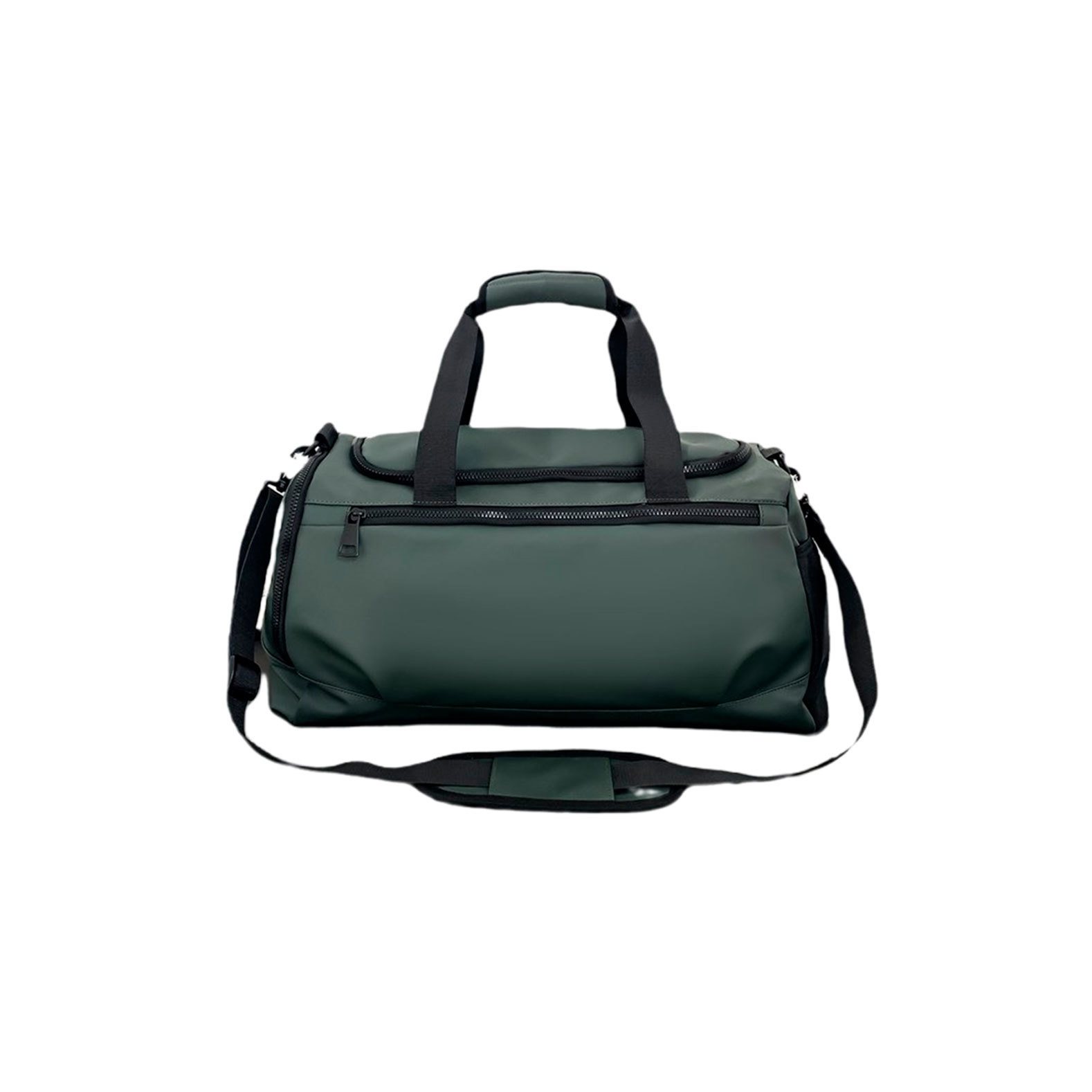 Polyester Gym Bag With Shoe Compartment