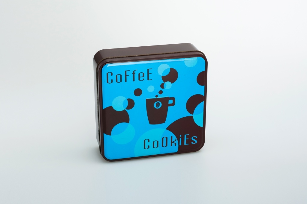 Square Cookies Tin Box ER0084A-01