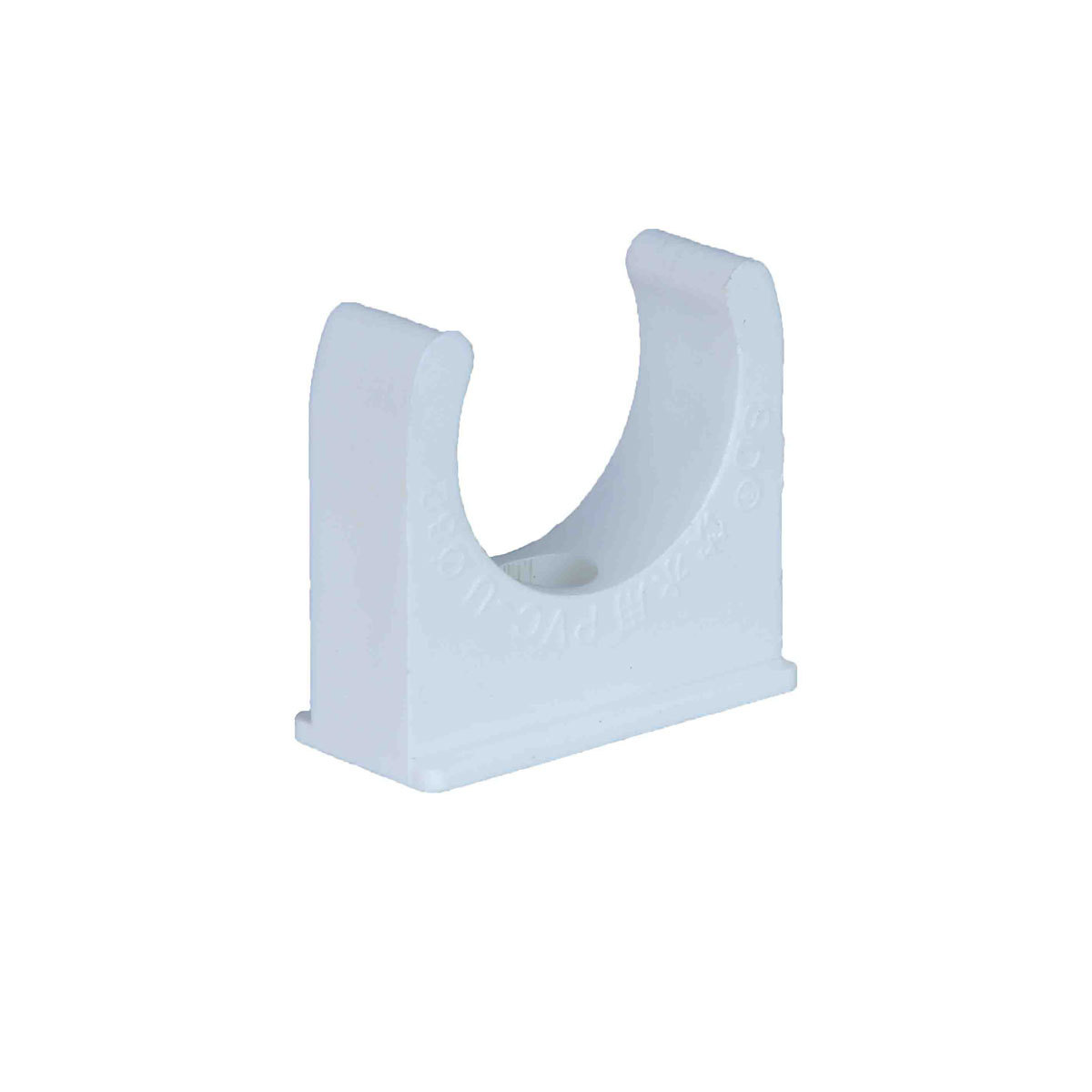 PVC water supply - u-shaped pipe clamp