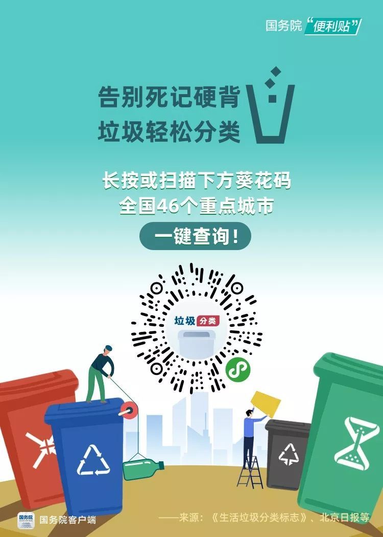 《生活垃圾分類標(biāo)志》正式施行，手把手教你垃圾分類
