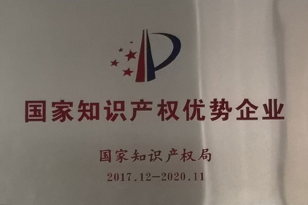 國家知識產權優勢企業 國家知識產權優勢企業