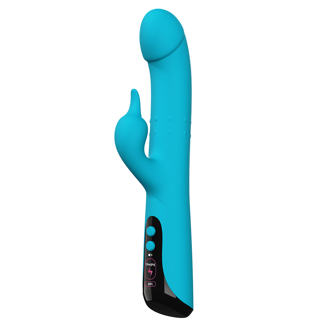 Otho -LED Display  Rotating and Dual Beads Sliding, Vibrating G Spot Rabbit  Vibrators