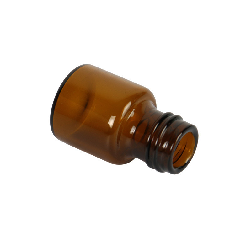 Brown screw top laboratory vial