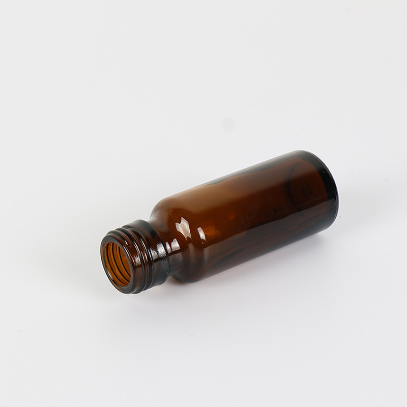 Brown Tube Oral Liquid Bottle