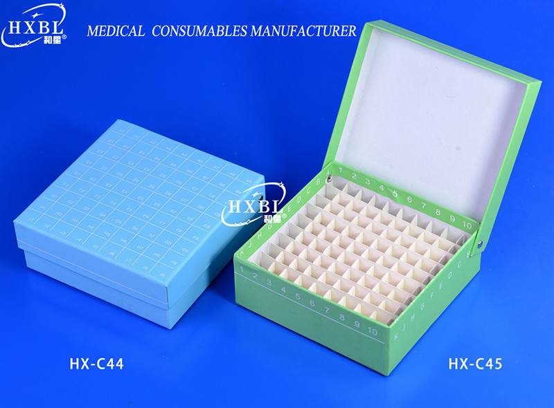 Caja de congelador de papel de 1,8 ml