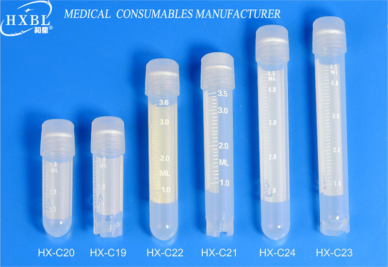 self-standing cryo tube