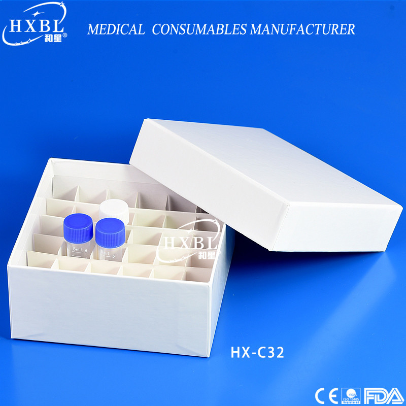 5ML paper cryo tube box (36well)