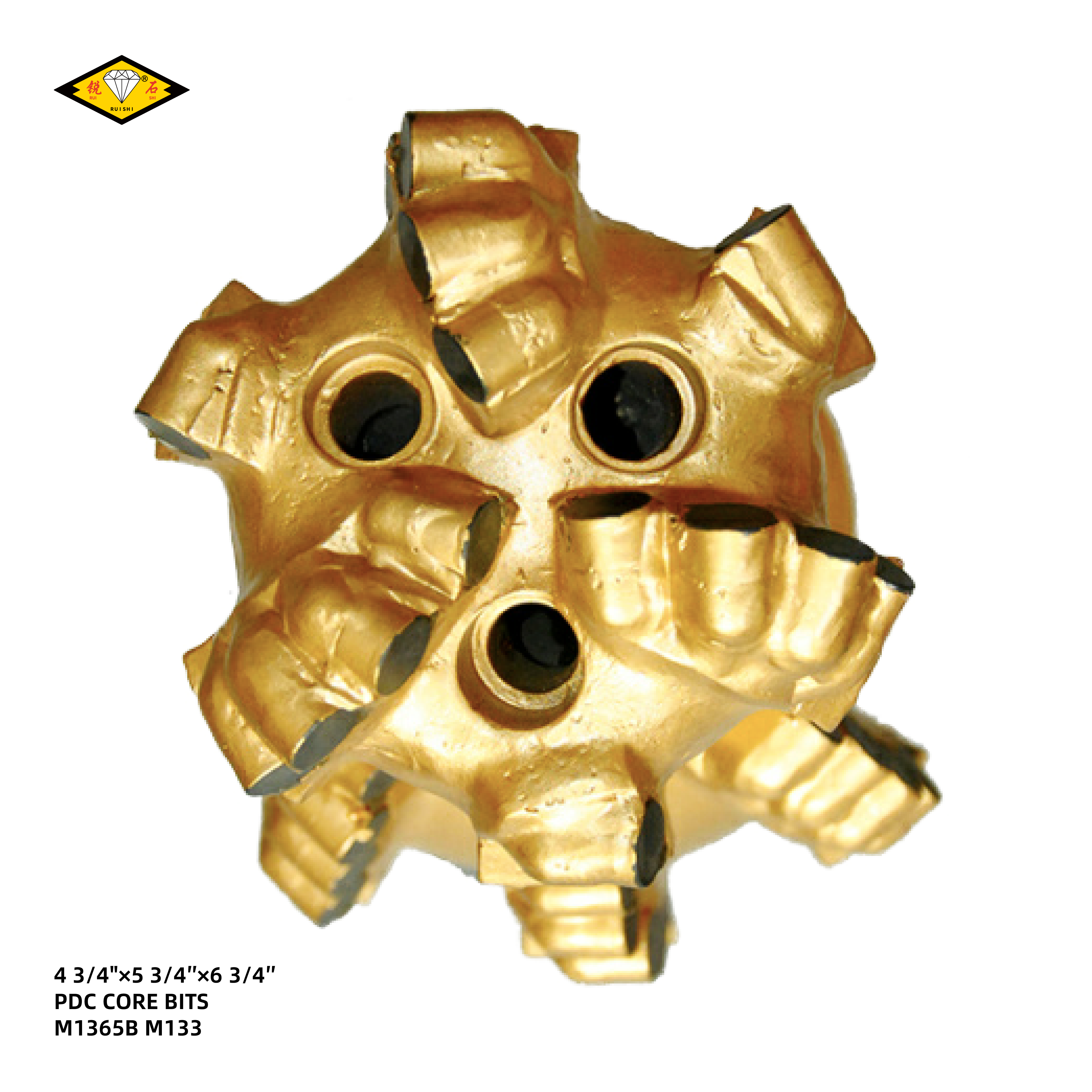 8 1/2 inches PDC double core bits, 13mm PDC cutters, 6 blades, suitable for medium to medium hard formations and interlayers