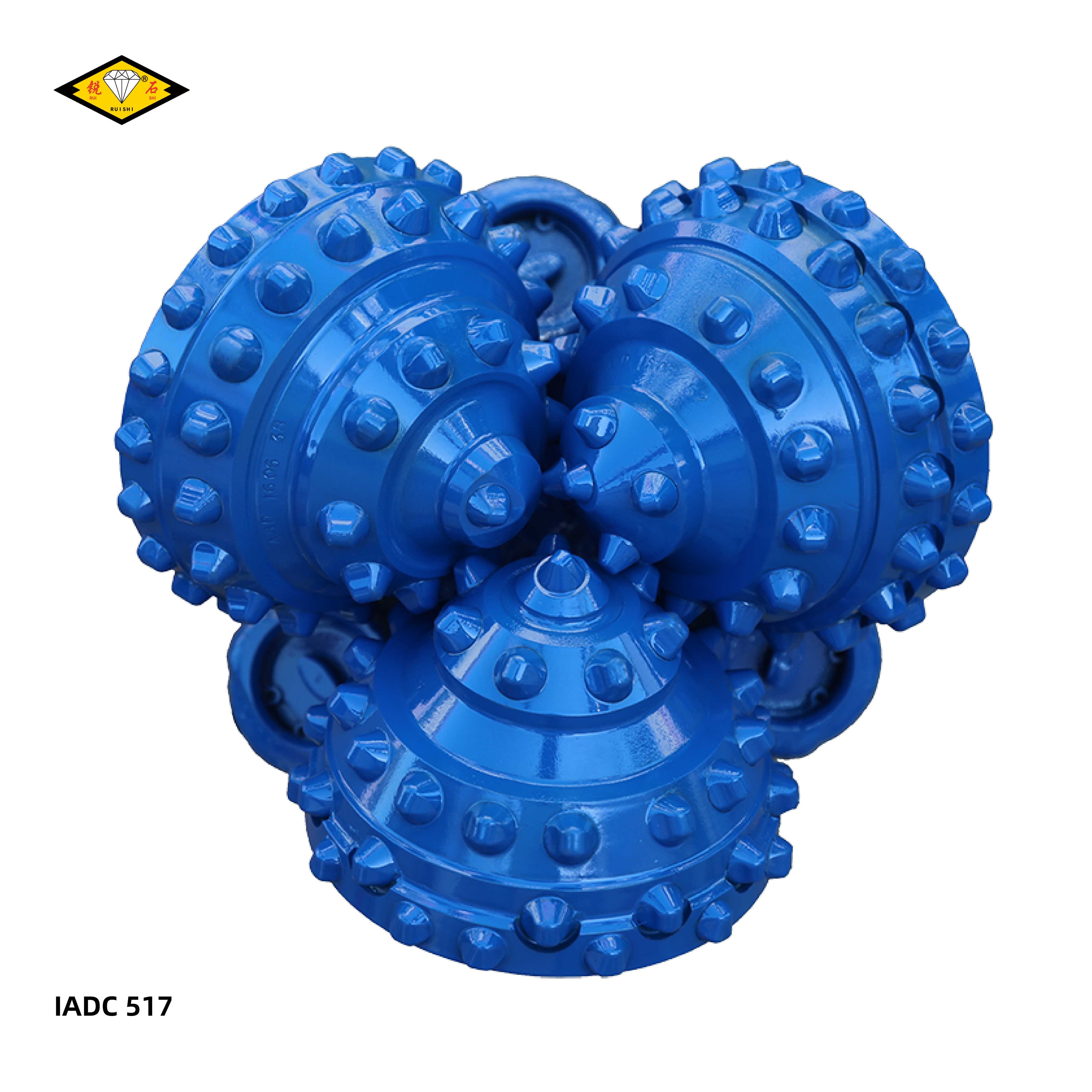 IADC517, tricone bits with TCI tooth for extremely soft formations with low compressive strength and high drill ability