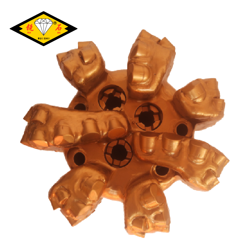 6 1/8 inches API pdc bits with 13mm cutters and 7 blades for medium hard formations