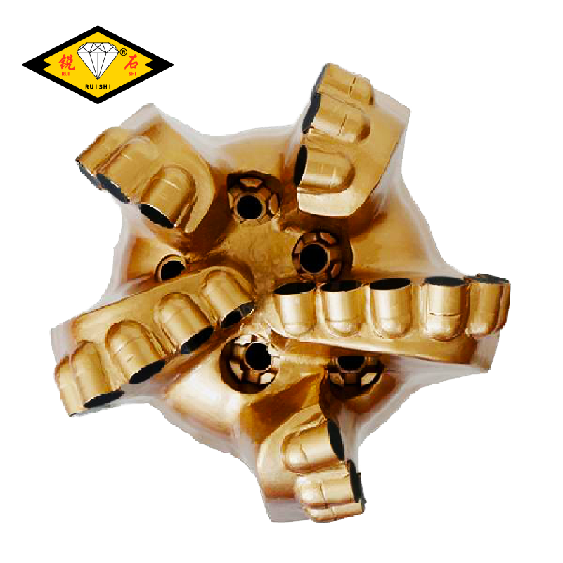 8 1/2 inches API pdc bits with 19mm cutters and 5 blades for medium soft formations