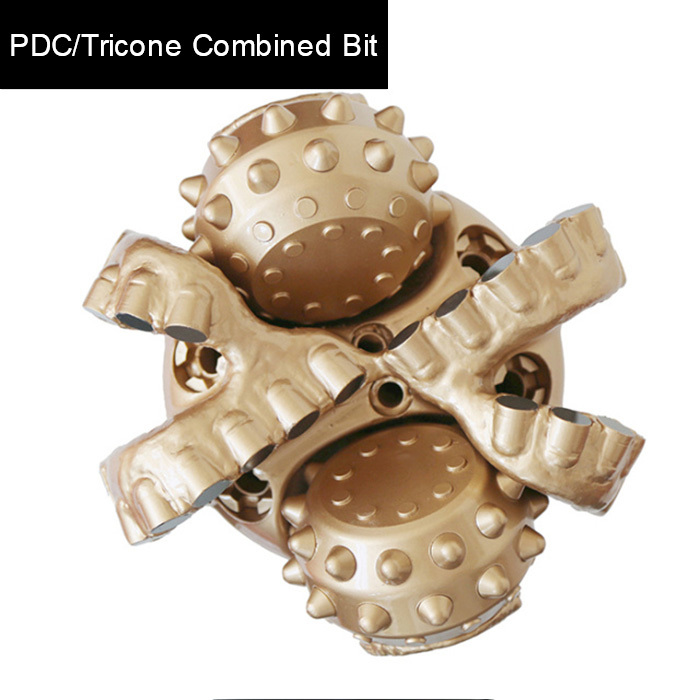 PDC/Tricone Combined Bit