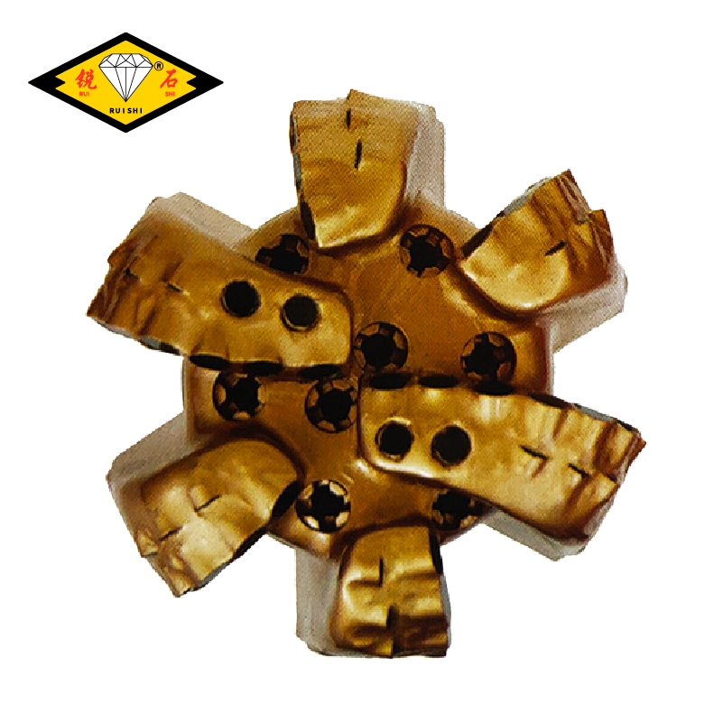 8 1/2 inches API pdc bits with 16mm cutters and six blades for medium hard formations