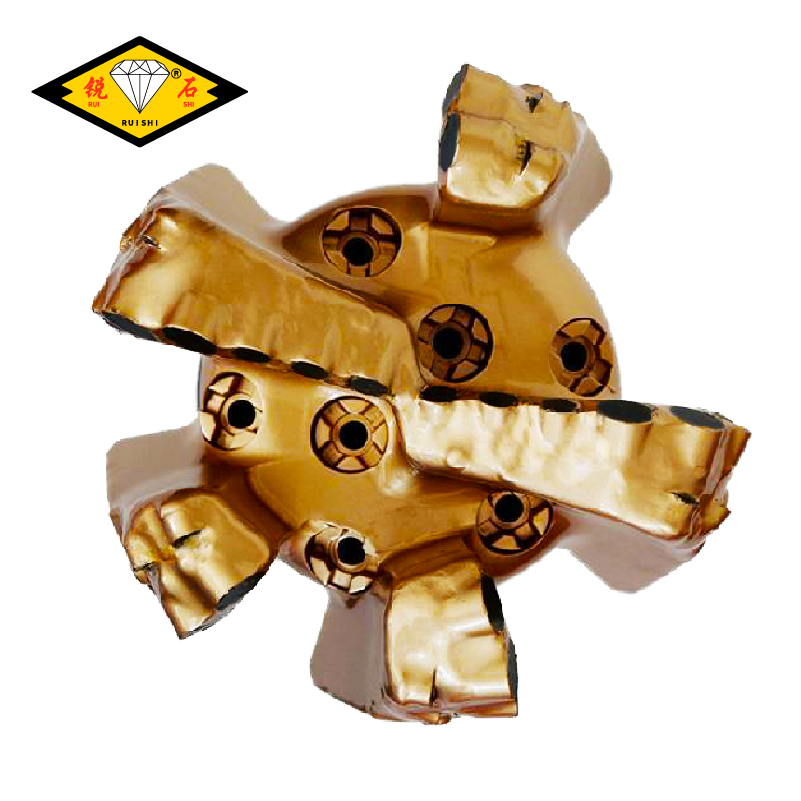 8 1/2 inches API pdc bits with 16mm cutters and 5 blades for medium hard formations