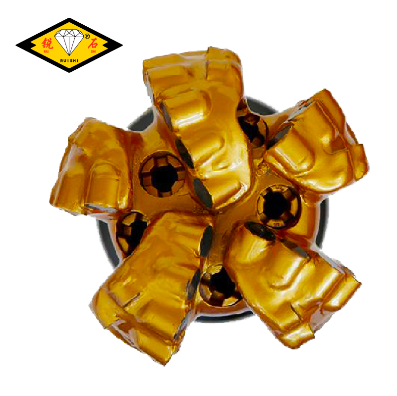 6  inches API pdc bits with 16mm cutters and 5 blades for medium hard formations