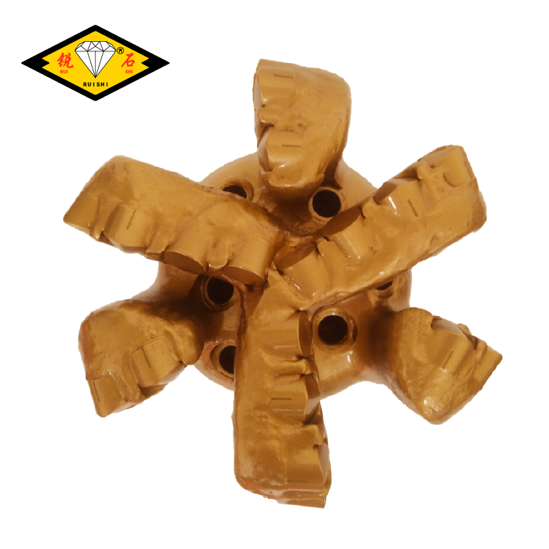 6 1/2 inches API pdc bits with 16mm cutters and 6 blades for medium hard formations