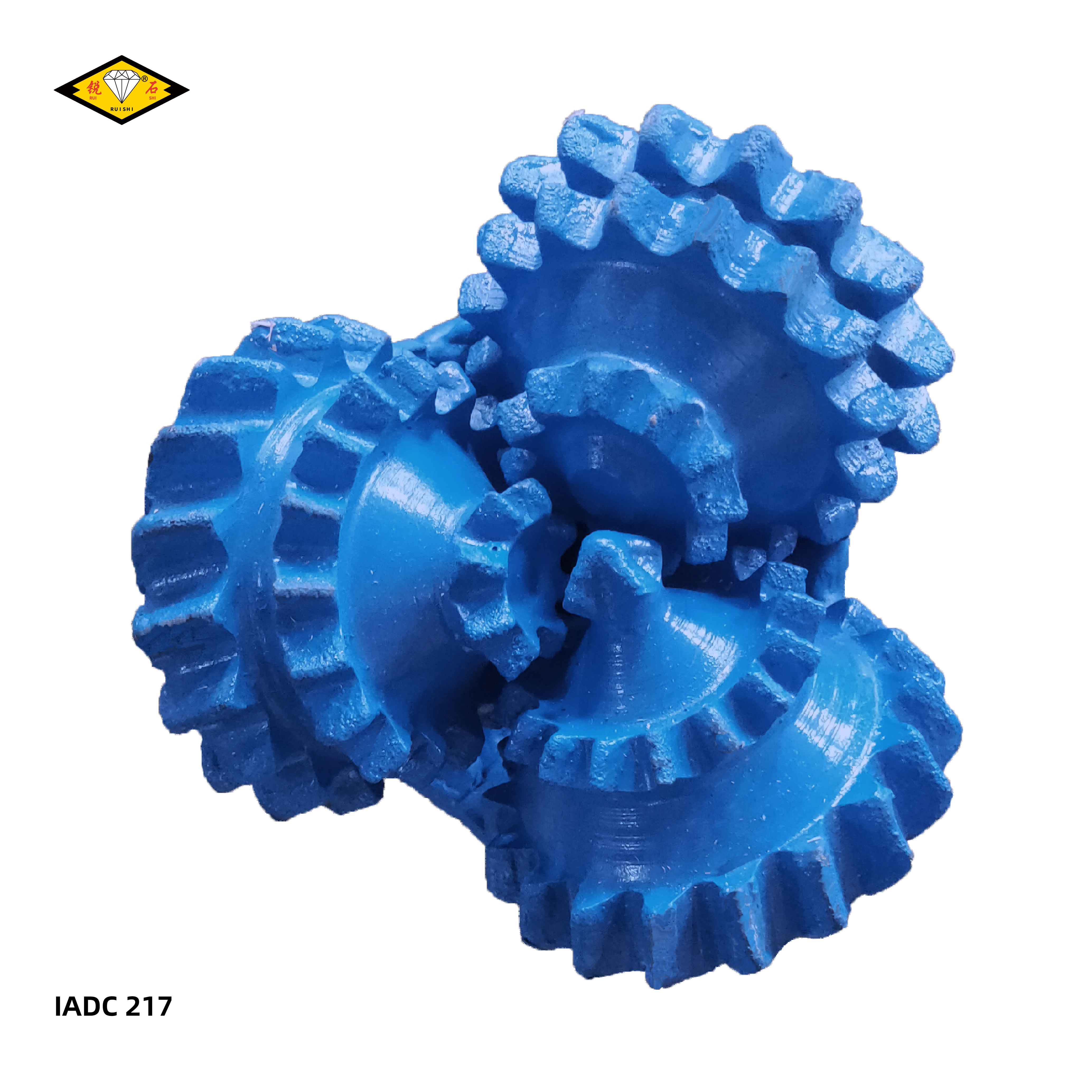 IADC217, tricone bits with milled tooth for medium hard formation with high compressive strength