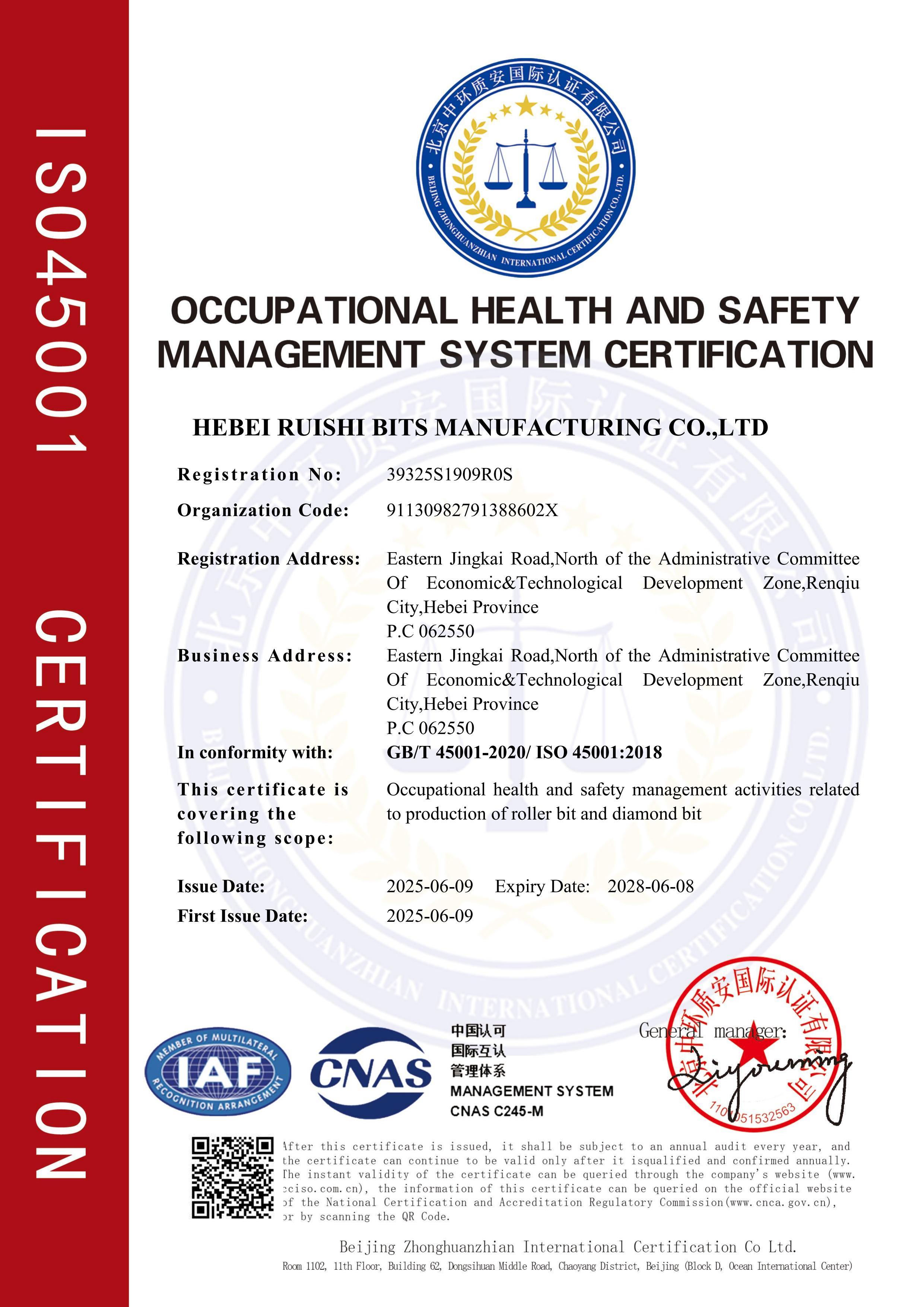 ISO45001 ISO45001