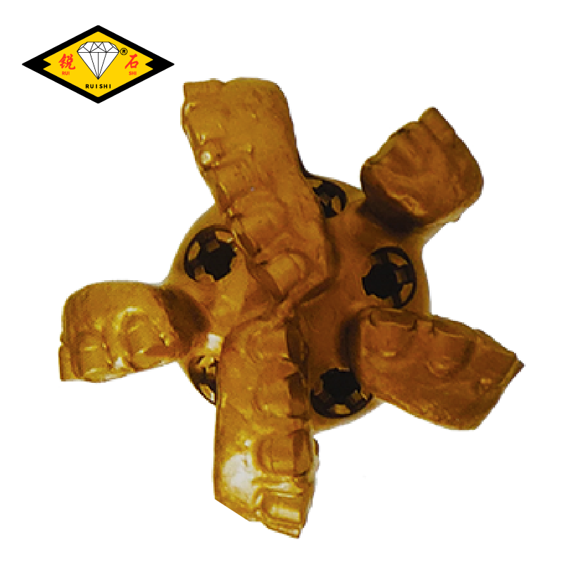 6 1/8 inches API pdc bits with 16mm cutters and 5 blades for medium hard formations