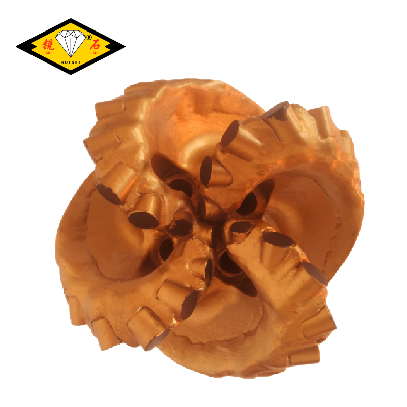 6 inches API pdc bits with 13mm cutters and 4 blades for soft to medium hard formations
