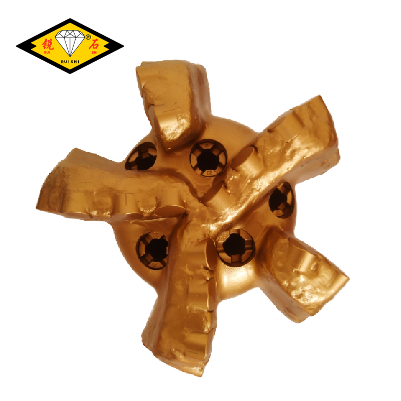 8 1/2 inches API pdc bits with 19mm cutters and 5 blades for medium soft formations