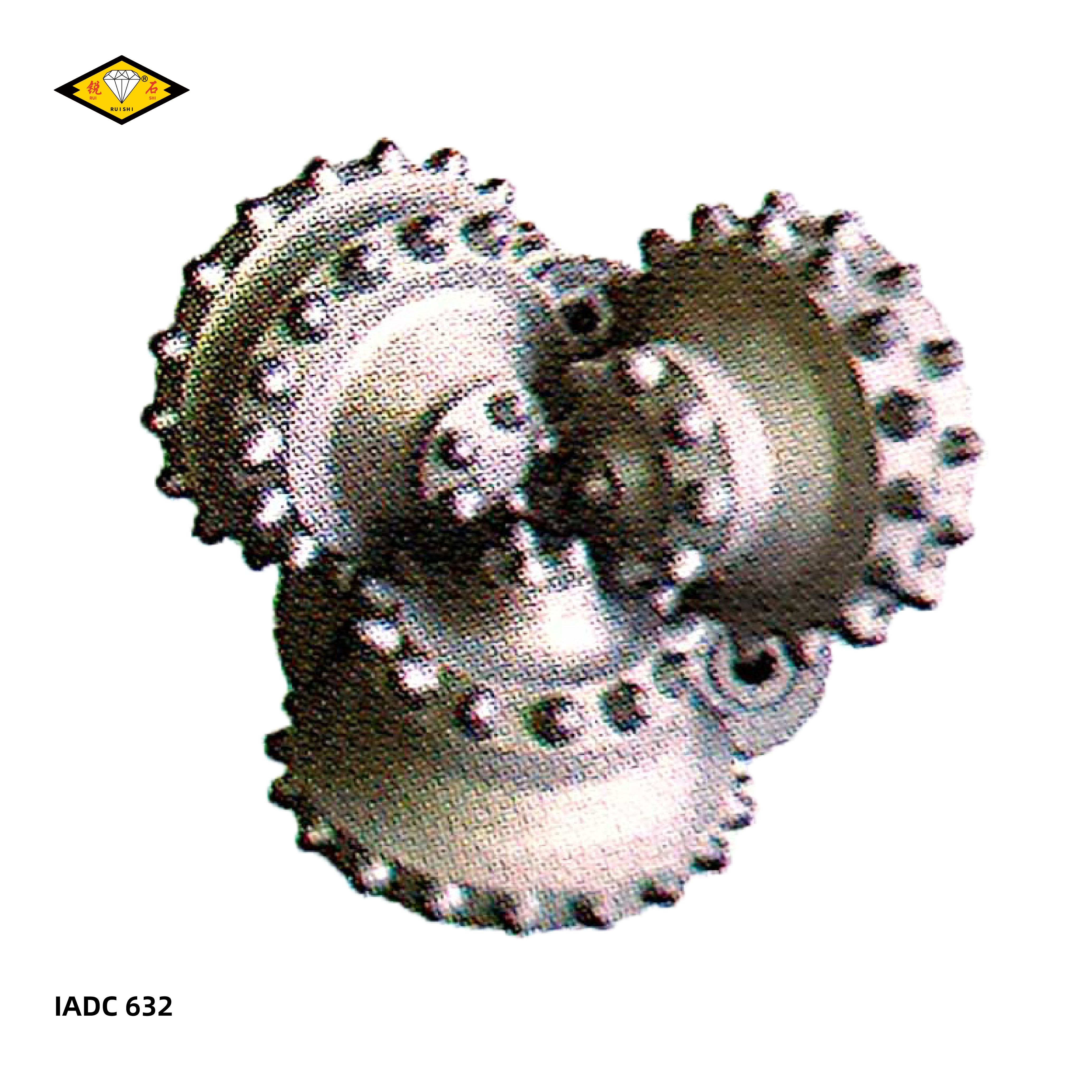 IADC632, mining tricone bits with TCI tooth for hard formations with hard rock