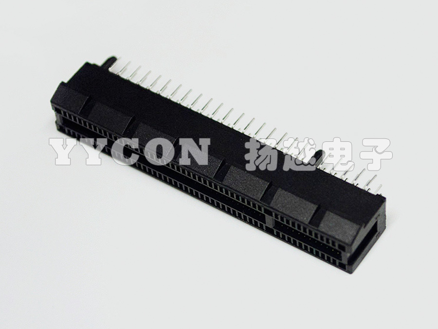 PCI-E 98PIN 传统导柱型 DIP 180度