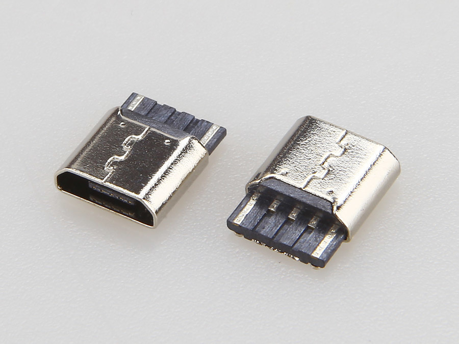 MICRO USB 2PIN 母座 焊线式