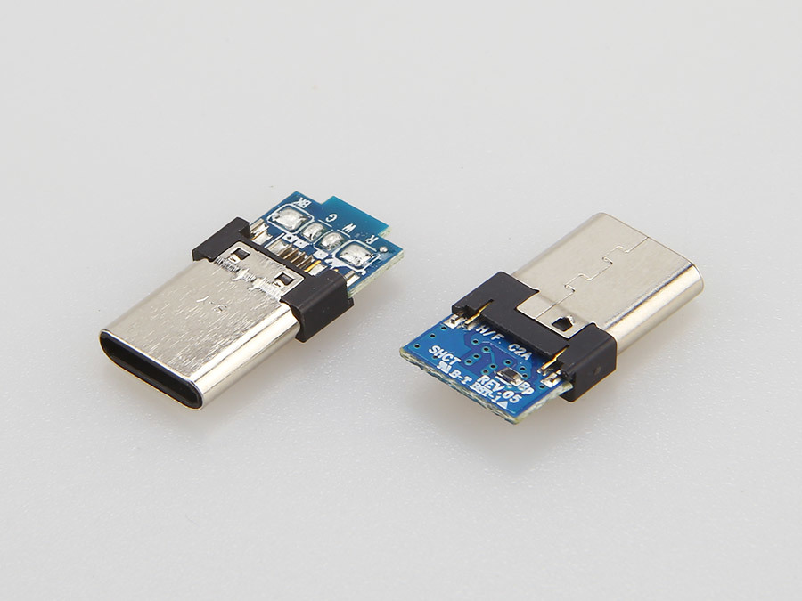 USB 3.1 TYPE CM 公座 12PIN S-Y 帶PCB板