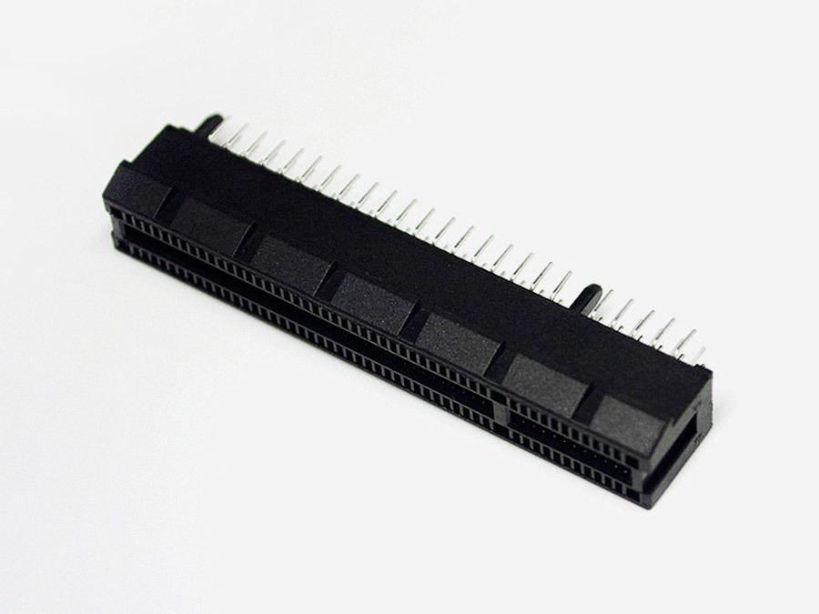 PCI-E 98PIN 传统导柱型 DIP 180度