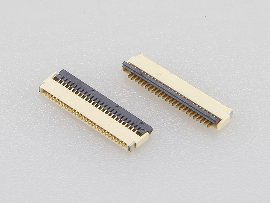 FPC 0.3PH H=1.00mm 翻蓋式 SMT