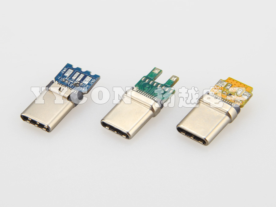USB 3.1 TYPE CM 公座带PCB板