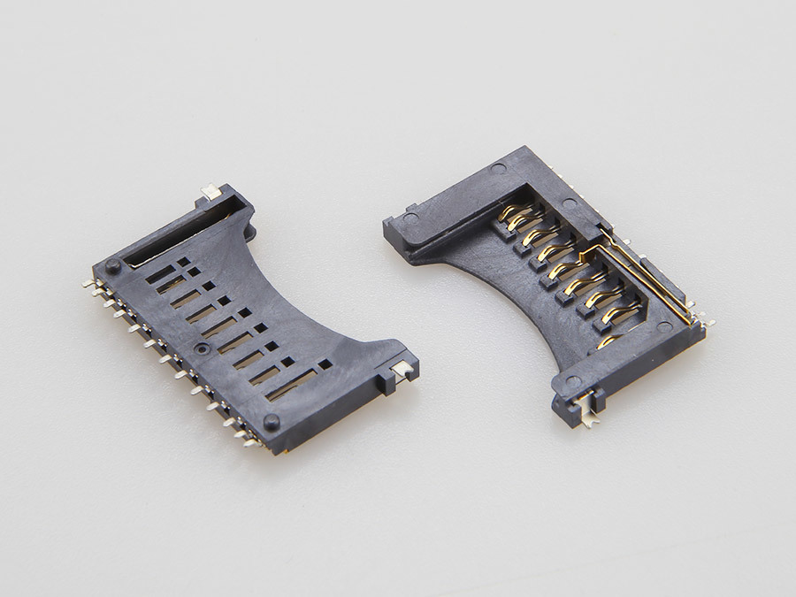 SD CARD 全塑簡(jiǎn)易型 SMT