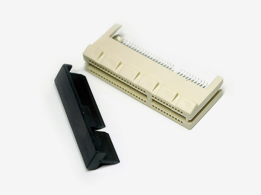 PCI-E 64PIN 双柱 夹板式 带盖子