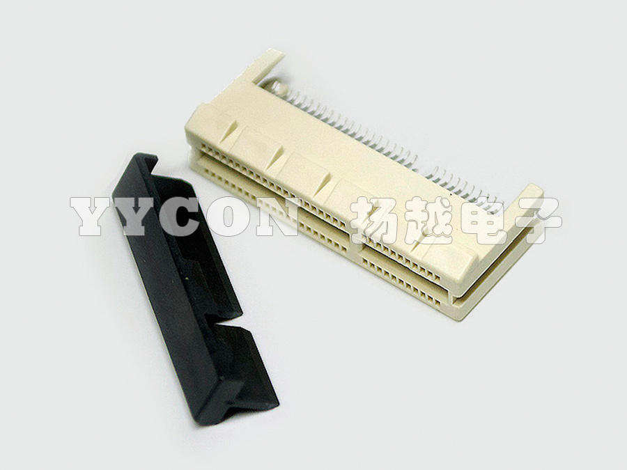 PCI-E 64PIN 双柱 夹板式 带盖子