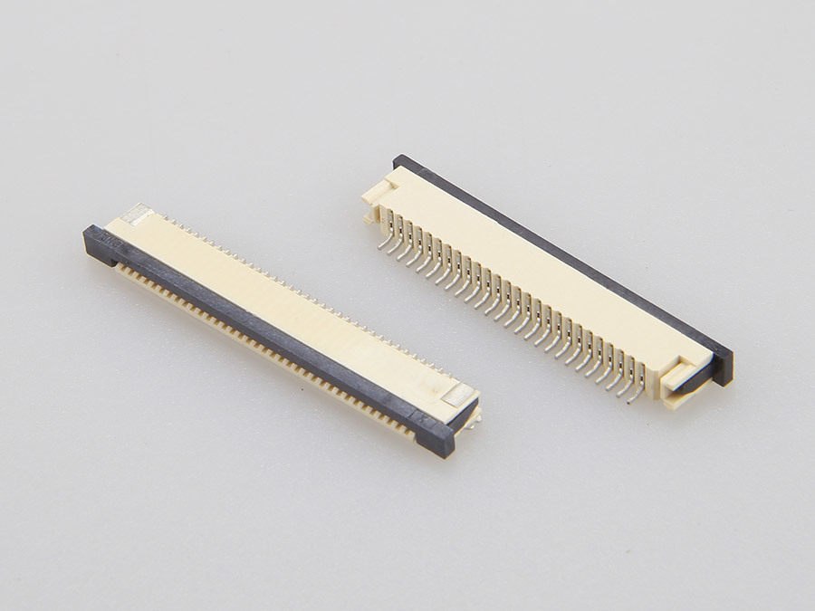 FPC 0.5PH Vertical Mount Positive Pin SMT